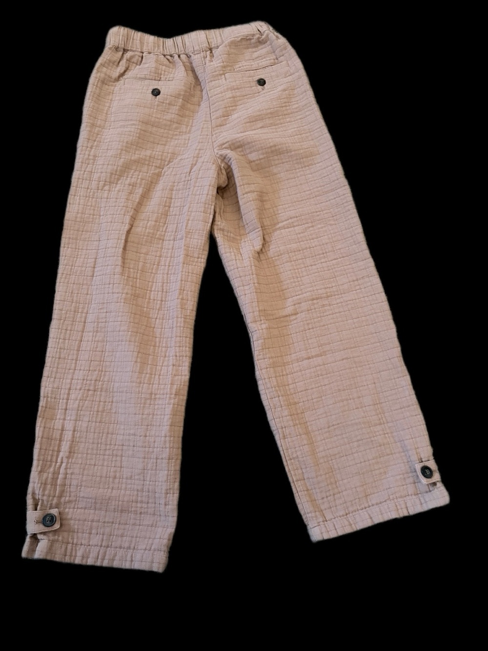 Madewell Brown/Tan Top with Elastic Waistband - Picture 2 of 4